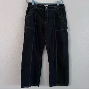 SO Black Wide-Leg Jeans Size 17